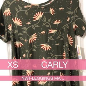 Leggings Material Army Green Base Carly Dress